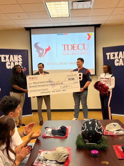 TDECU x Texans Red Zone Donation