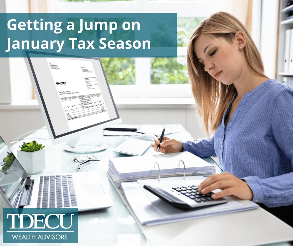 Getting a Jump on January Tax Season