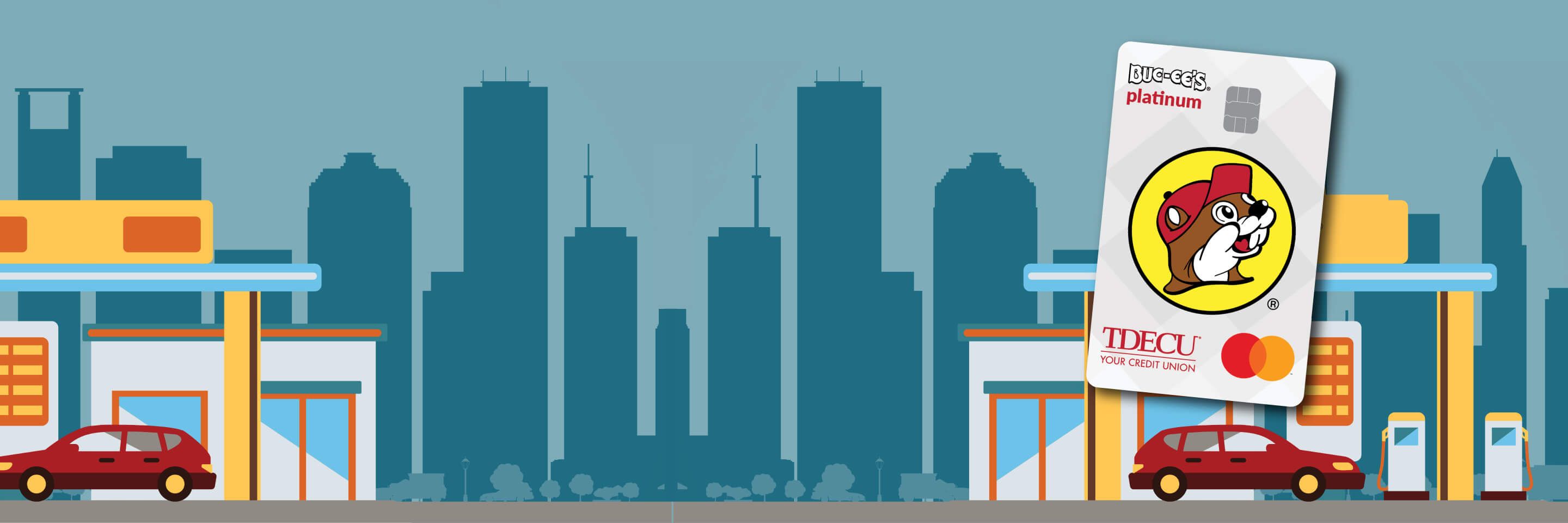 Buc-ee's Platinum Mastercard ®  from TDECU