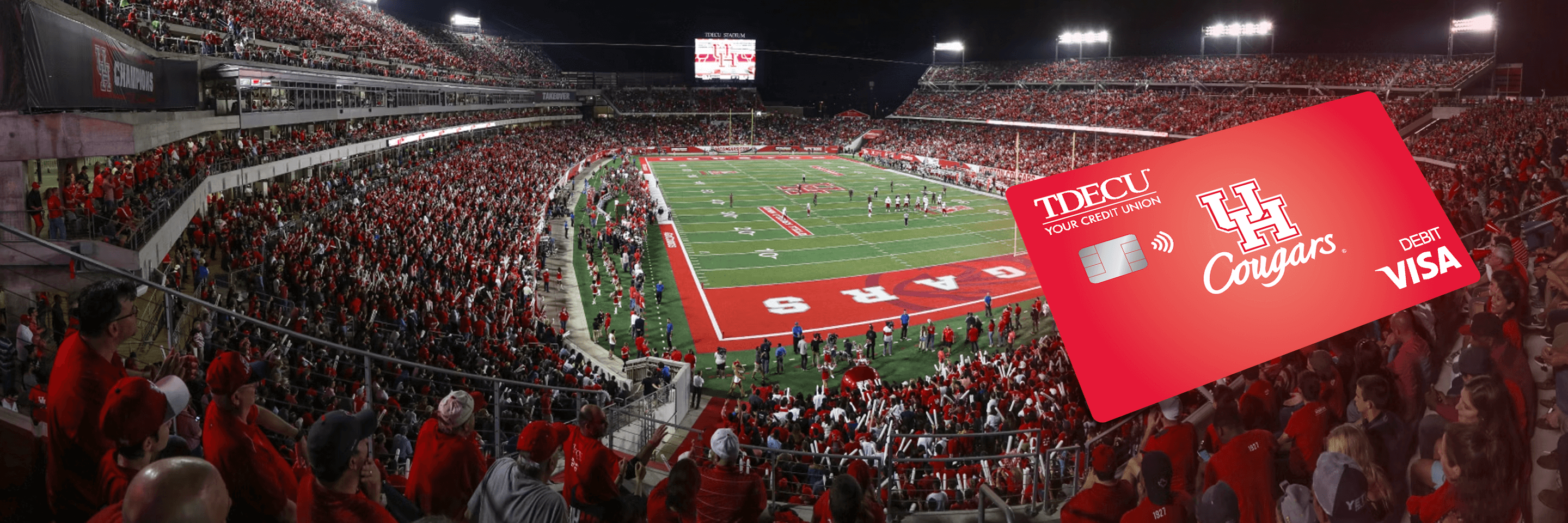 Banking in Cougar Red